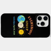 Coques Case-Mate iPhone 8 avril 2024 Funny Earth Moon Sun Cute (Verso (horizontal))