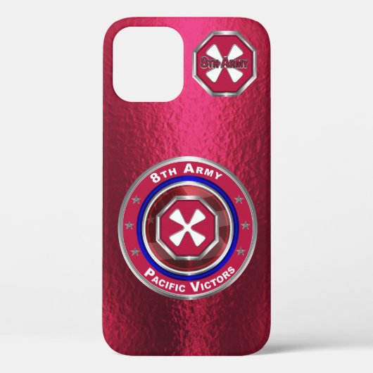 Coques Case-Mate iPhone 8e armée “Vainqueurs du Pacifique” (Verso)
