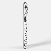 Coques Case-Mate iPhone 90's Black & White Shapes Motif (Verso / Droite)