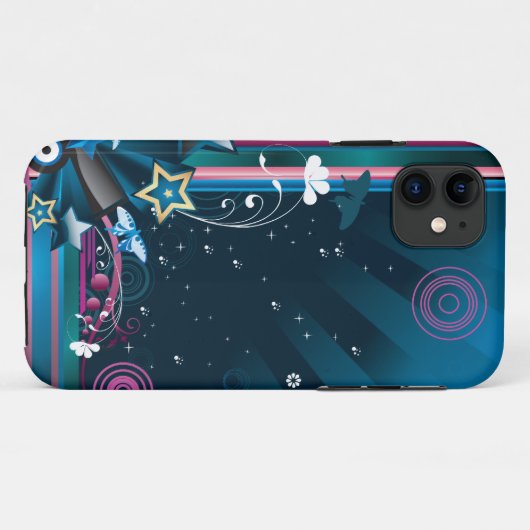 Coques Case-Mate iPhone 9c Abstrait (Dos (Horizontal))