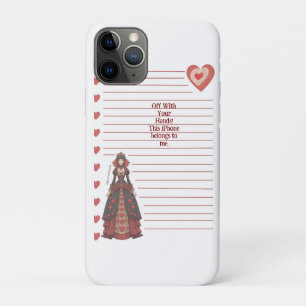 Case-Mate iPhone Case À bas vos mains ! Reine de cœur