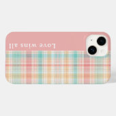 Coques Case-Mate iPhone à damiers (Verso (horizontal))