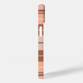 Coques Case-Mate iPhone à damiers Brown (Verso / Droite)