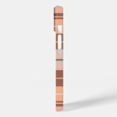 Coques Case-Mate iPhone à damiers Brown (Verso / Gauche)