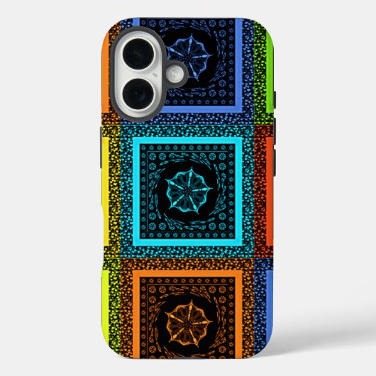 Coques Case-Mate iPhone À damiers d'Afrique Imprimer (Verso)