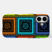 Coques Case-Mate iPhone À damiers d'Afrique Imprimer (Verso (horizontal))