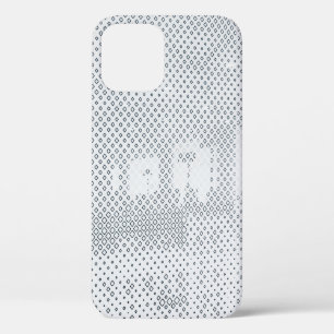Case-Mate iPhone Case À damiers gris et blanc