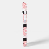 Coques Case-Mate iPhone à damiers rose (Verso / Gauche)