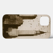 Coques Case-Mate iPhone A flock of birds flying (Verso (horizontal))