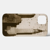 Coques Case-Mate iPhone A flock of birds flying (Verso (horizontal))