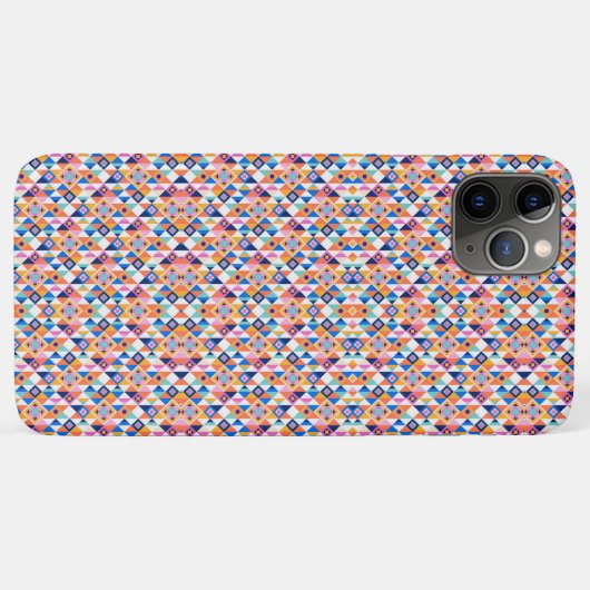Coques Case-Mate iPhone A geometric patterned phone case with vibrant  (Dos (Horizontal))
