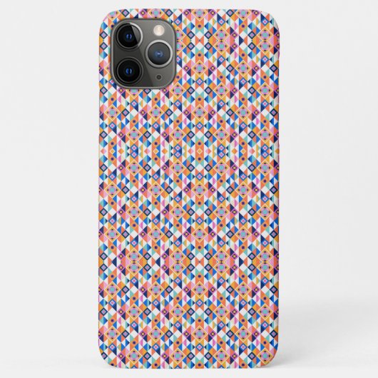 Coques Case-Mate iPhone A geometric patterned phone case with vibrant (Dos)