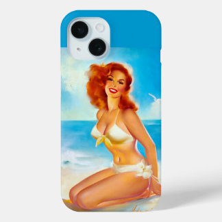 Coque Pour iPhone 15 À la broche de plage