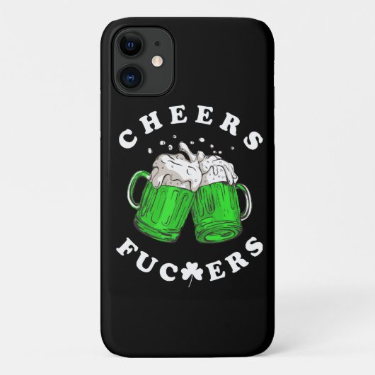 Coques Case-Mate iPhone À la Saint-Patrick Bière Drôle (Dos)
