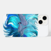 Coques Case-Mate iPhone À l'école Dolphin (Verso (horizontal))