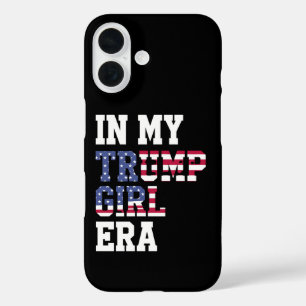 Coques iPhone 16 À l'ère de ma fille Trump États-Unis 47e président