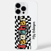 Coques Case-Mate iPhone À l'ère de mon professeur rétro enseignant  (Verso)