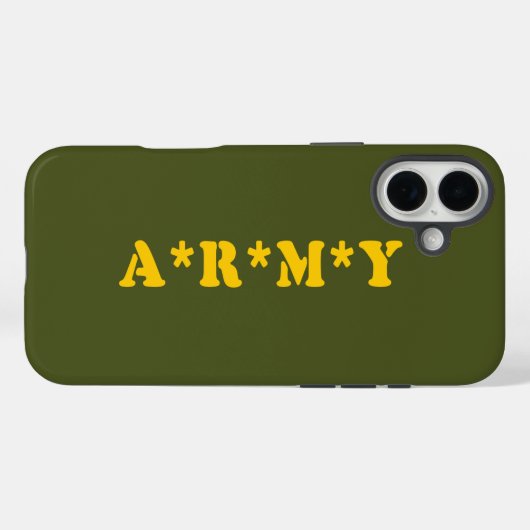 COQUES Case-Mate iPhone A*R*M*Y (Verso (horizontal))