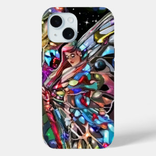 Coque Pour iPhone 15 À travers les ailes d'un papillon