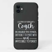 Coques Case-Mate iPhone A Truly Great Coach is hard find (Dos)