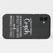 Coques Case-Mate iPhone A Truly Great Coach is hard find (Dos (Horizontal))