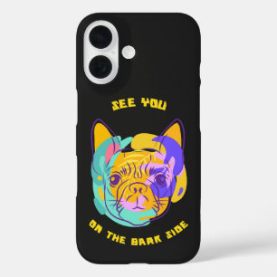 Coques iPhone 16 À vous voir du côté de l'aboiement Chien jeu de mo