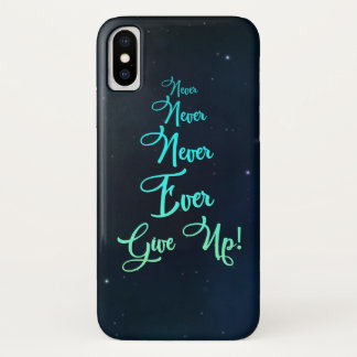Case-Mate iPhone Case Abandonnez jamais jamais