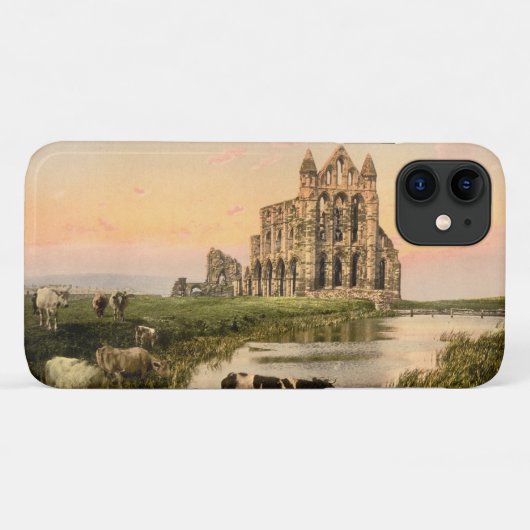 Coques Case-Mate iPhone Abbaye III, Whitby, Yorkshire, Angleterre de (Dos (Horizontal))