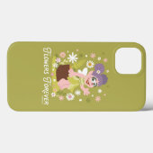 Coques Case-Mate iPhone Abby Cadabby | Fleurs pour toujours (Verso (horizontal))