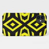 Coques Case-Mate iPhone Abeille géométrique (Dos (Horizontal))