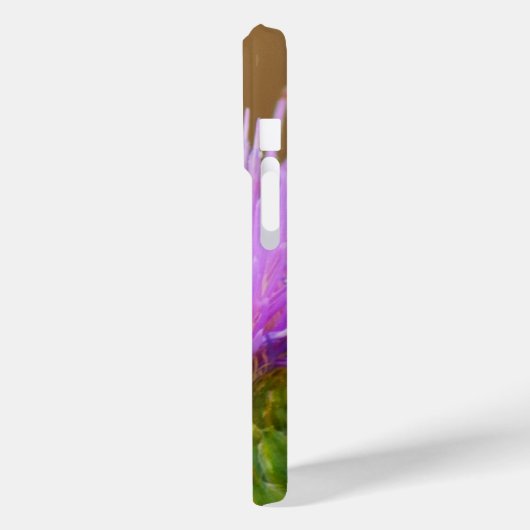 Coques Case-Mate iPhone Abeille Occupée Dans Le Charbon Violet Grosse Phot (Verso / Gauche)