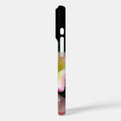 Coques Case-Mate iPhone Abeille sur roses rose jaune Fleurs (Verso / Gauche)