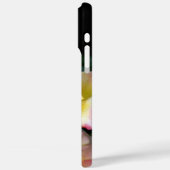 Coques Case-Mate iPhone Abeille sur roses rose jaune Fleurs (Verso / Gauche)