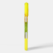 Coques Case-Mate iPhone Abeille sur tournesol Lettre initiale Monogramme (Verso / Droite)