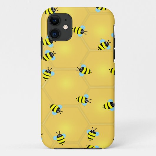 Coques Case-Mate iPhone Abeilles bourdonnant (Dos)