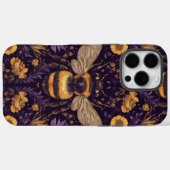 Coques Case-Mate iPhone Abeilles et fleurs (Verso (horizontal))