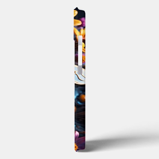 Coques Case-Mate iPhone abeilles et fleurs (Verso / Gauche)