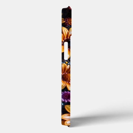 Coques Case-Mate iPhone abeilles et fleurs (Verso / Droite)