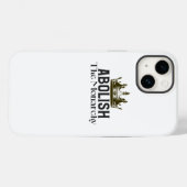 Coques Case-Mate iPhone Abolir la monarchie (Verso (horizontal))