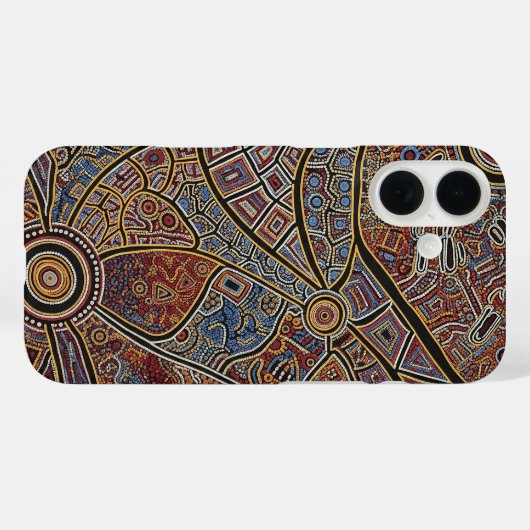 COQUES Case-Mate iPhone ABORIGINAL ART (Verso (horizontal))