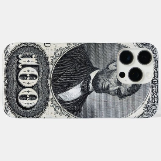 Coques Case-Mate iPhone Abraham Lincoln (Verso (horizontal))