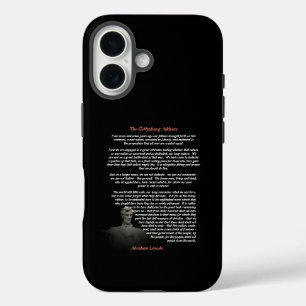 Coques iPhone 16 Abraham Lincoln - Adresse Gettysburg