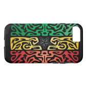 Coques Case-Mate iPhone Abrégé sur du Ghana (Dos (Horizontal))