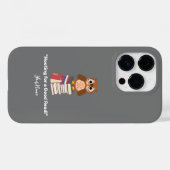 Coques Case-Mate iPhone "Abri pour une bonne lecture !" Référencement (Verso (horizontal))