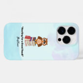 Coques Case-Mate iPhone "Abri pour une bonne lecture !" Référencement (Verso (horizontal))