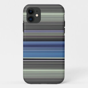 Coques Pour iPhone Abstract #1: Blue and grey