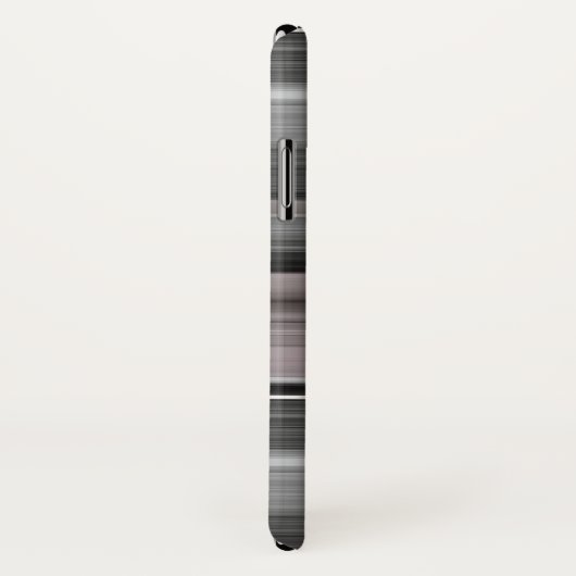 Coques Case-Mate iPhone Abstract #1: Grey (Dos/Droite)