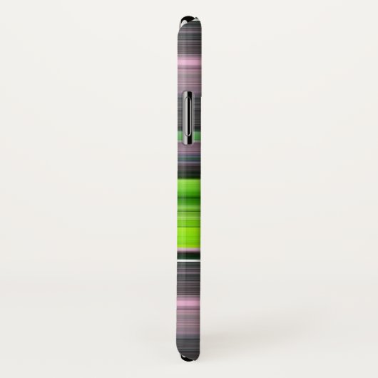 Coques Case-Mate iPhone Abstract #1: Lime and grey (Dos/Droite)