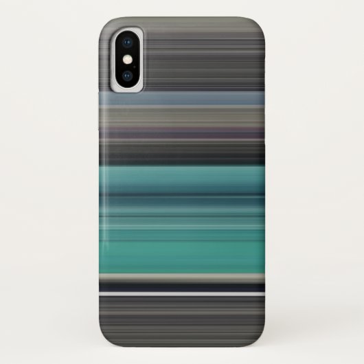 Coques Case-Mate iPhone Abstract #1: Teal and grey (Dos)