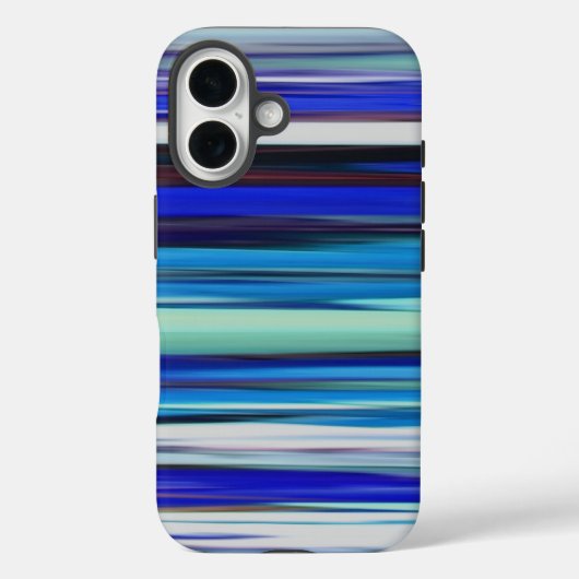 Coques Case-Mate iPhone Abstract #2: Blue blur (Verso)